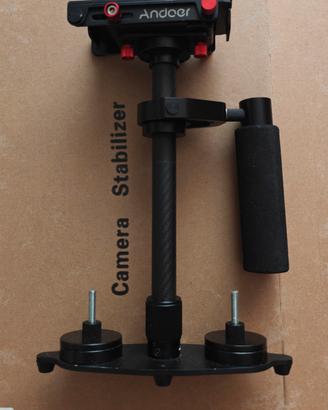 Andoer stabilizzatore camera e telefono 