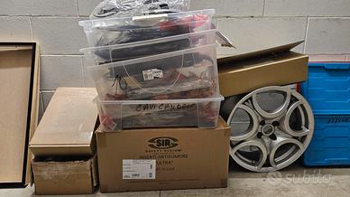 lotto materiale alfa romeo d'epoca e non