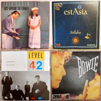 Lotto di 4x45 giri D.Bowie Level42 Estasia C.Robin