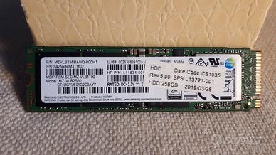 SAMSUNG SSD 256GB M.2 NVMe MZVLB256HBHQ-000L7 - Informatica In