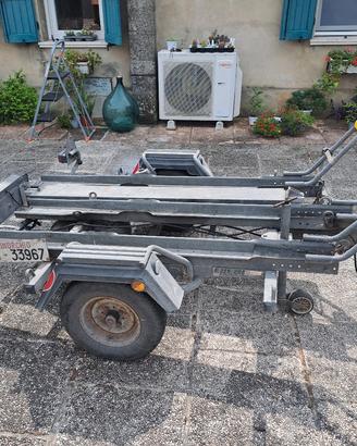 carrello porta moto ellebi