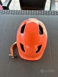 Casco B’Twin arancio rosa XS 48-52 cm