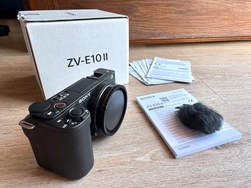 SONY ZV-E10 II solo corpo - Completo di tutto