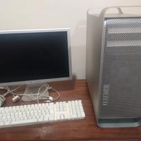 APPLE MAC PRO 5, PC CON MONITOR CINEMA E TASTIERA