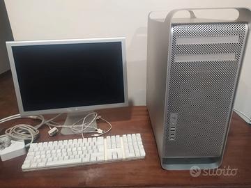APPLE MAC PRO 5, PC CON MONITOR CINEMA E TASTIERA