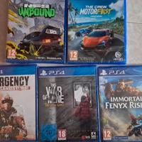giochi ps4 e ps5 mai aperti