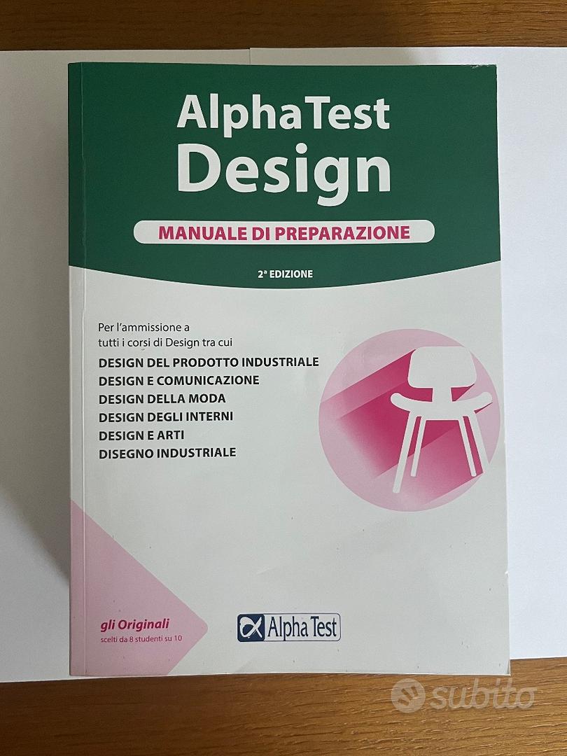 Alpha Test Design-Manuale di preparazione - Libri e Riviste In