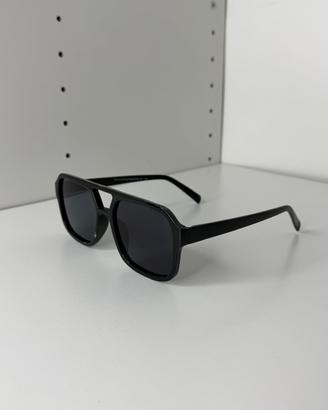 Occhiali da sole Vintage Aviator Total Black