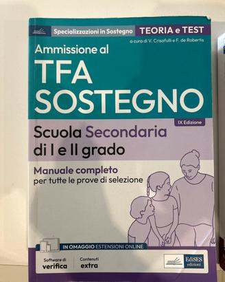 TFA SOSTEGNO libri seminuovi