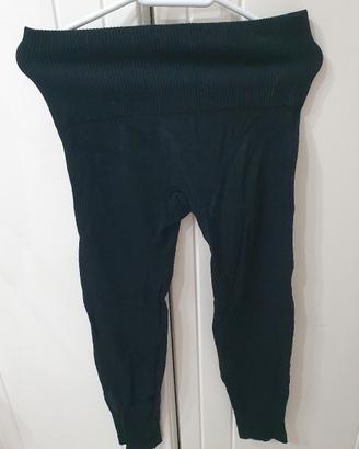 Leggings neri vita alta