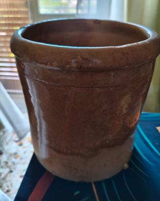 Vaso contenitore per alimenti anni 60  22x20cm