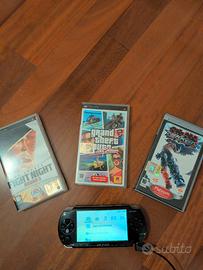 PSP Vice City Stories Edition + 3 Giochi + Custodi