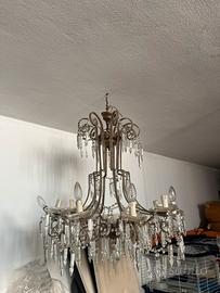 Lampadario in cristallo