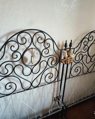 testata letto in ferro battuto