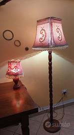 lampada, e abat-jour 