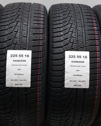 4 GOMME 225 55 16 HANKOOK BR1160