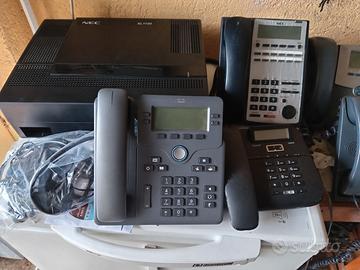 Centrale telefonica Nek sl1100+telefoni