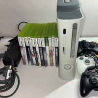 Xbox 360 + 3 joystick + 12 giochi