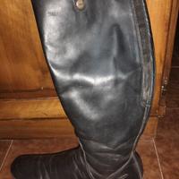 stivali  da equitazione in pelle