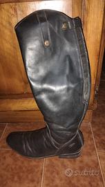 stivali  da equitazione in pelle