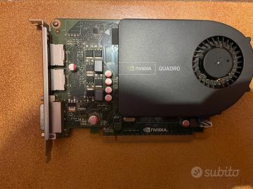 NVDIA QUADRO 2000 2GB SOLO IN POST