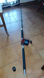 Canna da pesca Shimano mulinello penn (x monel)