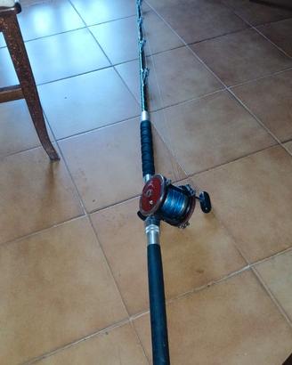 Canna da pesca Shimano mulinello penn (x monel)