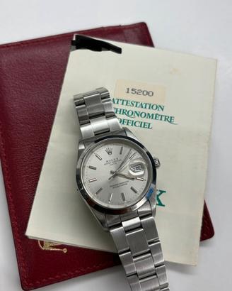 Rolex date referenza 15200 full set