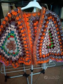 Maglia blazer misto lana multicolore 