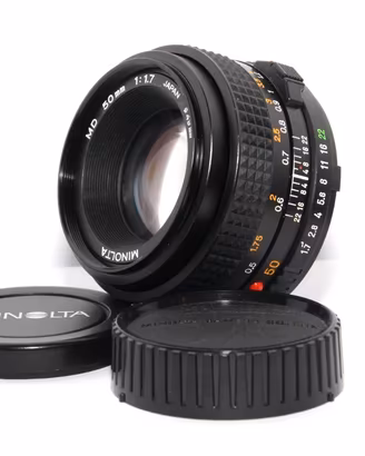 MINOLTA MD 50mm 1,7 Obiettivo per Reflex SRT XG X
