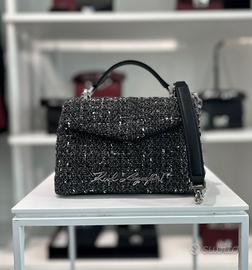 K/Kurl Boucle Crossbody - Karl Lagerfeld