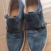 2 paia  scarpe camoscio 