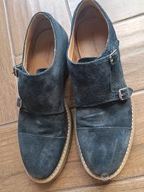 2 paia  scarpe camoscio 