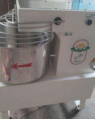 impastatrice a spirale  panificio pizzeria