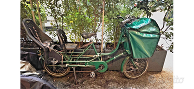 Bici Capace 3 posti, modello JUST LONG, elettrica