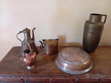 VECCHI OGGETTI IN RAME