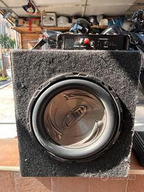 Sub con Cassa + Amplificatore entrambi Boschmann