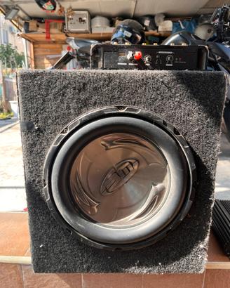 Sub con Cassa + Amplificatore entrambi Boschmann