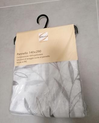 Pannello tenda con anelli 140x290 nuovo 