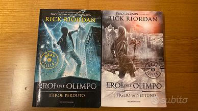 Libri eroi dell’olimpo di Rick Riordan