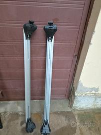2Pcs Barre Portatutto Trasversali