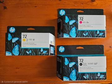 Cartucce HP 72 originali