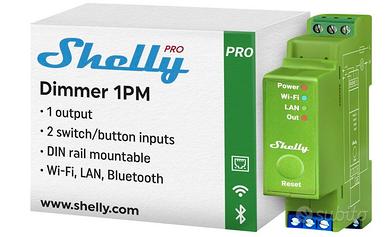 Pro Dimmer 1PM, Dimmer Smart Wi-Fi & LAN a 1 Canal