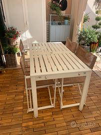 Tavolo da giardino allungabile