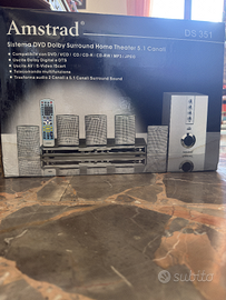 Amstrad Sistema DVD Dolby Surround Home Theater5.1