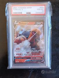 Torkoal V - Pokémon 2020 SWSH - Graded PSA 10 GEM