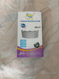 Lampada led 18w parete