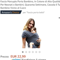 Fascia porta bebè nuova
