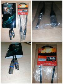 Cavi Audio Professionali XLR / Jack - NUOVI 