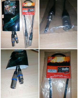 Cavi Audio Professionali XLR / Jack - NUOVI 